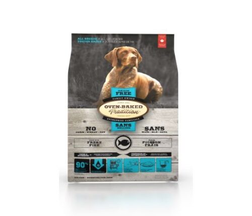 Obt Nourriture Sèche Sans Grains Pour Chien - Poisson 25 Lb