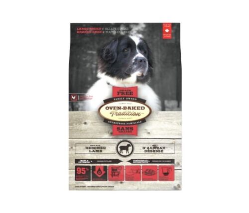 Oven Baked Tradition Nourriture Sèche Sans Grains Pour Chien De Grande Race - Agneau 23 Lb